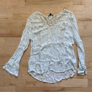Boho style american eagle blouse